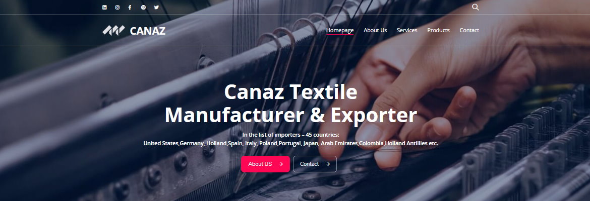 Canaz Textile Web SEO Referans
